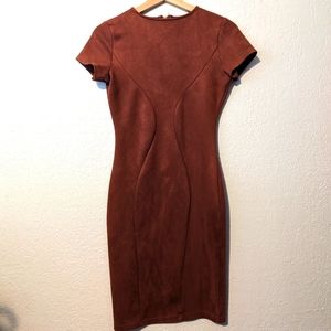 Akira brown dress